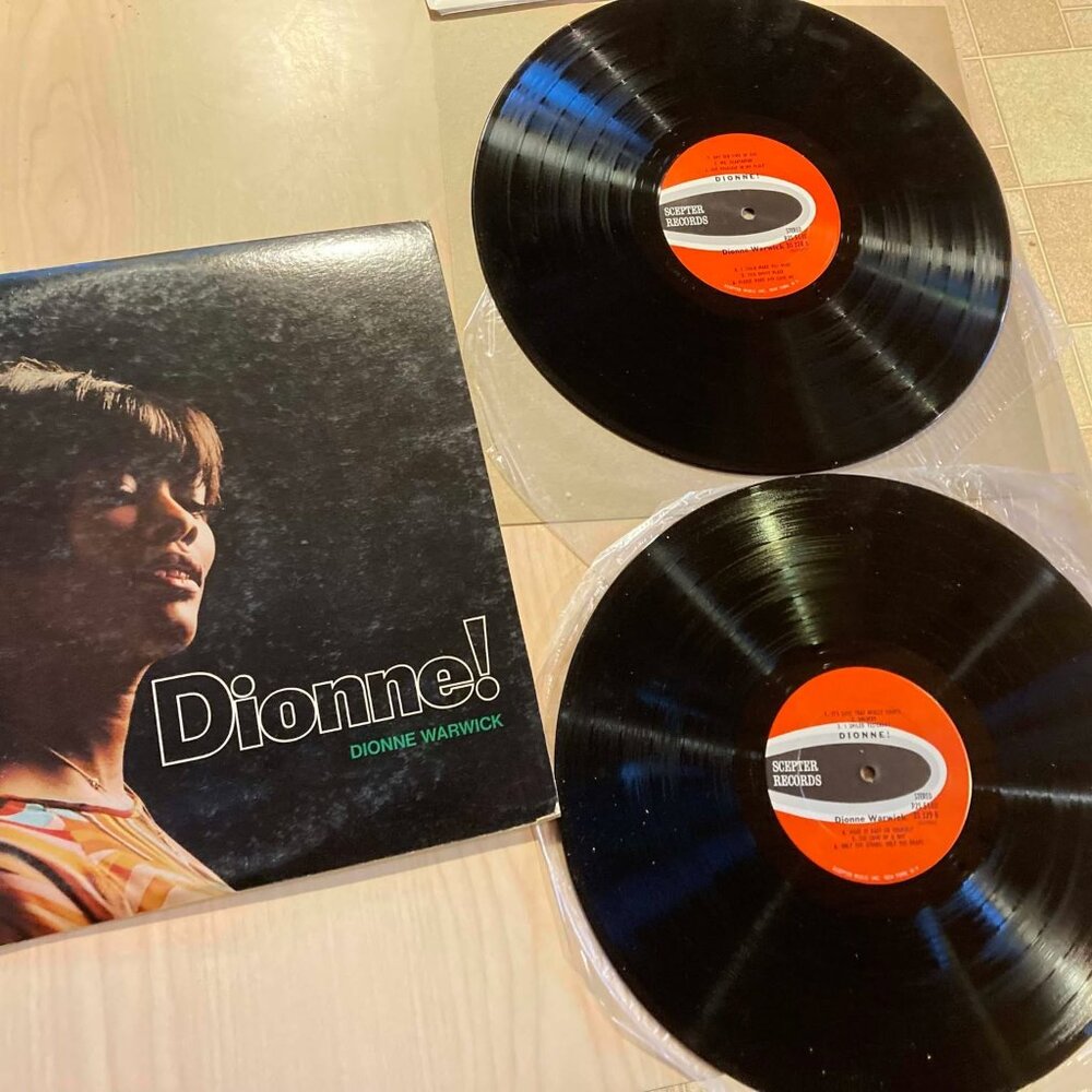 DIONNE WARWICK ** Dionne! ** ORIGINAL 1967 USA 2-LP scepter records